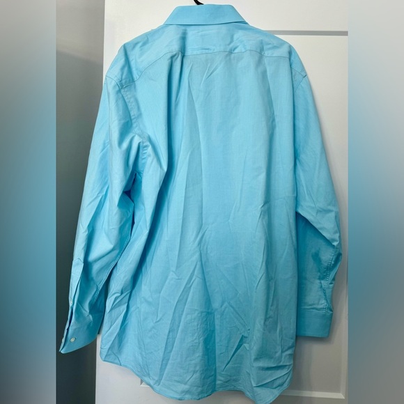 Nordstrom Men's Tech Smart Traditional Fit Dress Shirt - Size 18 - Picture 5 of 5